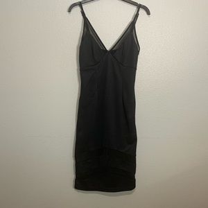 Lulus black tight sheer dress